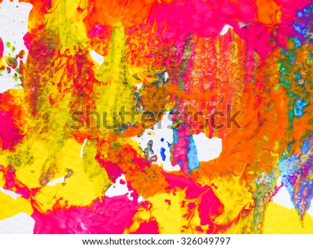 painting abstract arts background texture water color brush on paper