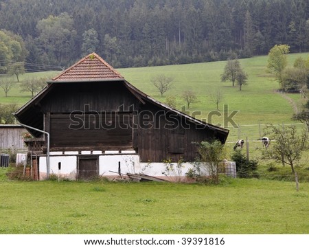 agricultural building in Black Forest Style