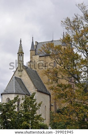 chapel of Burg Hohenzollern Germany