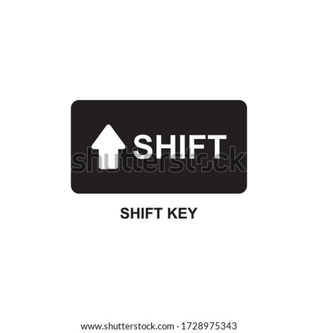 SHIFT KEY ICON , KEYBOARD ICON