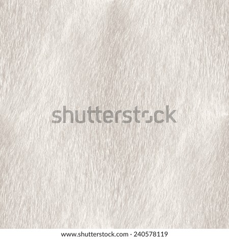 white abstract background - genuine fur (seamless pattern)