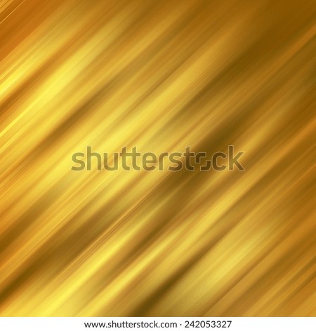abstract golden background - diagonal striped pattern with a glow of light