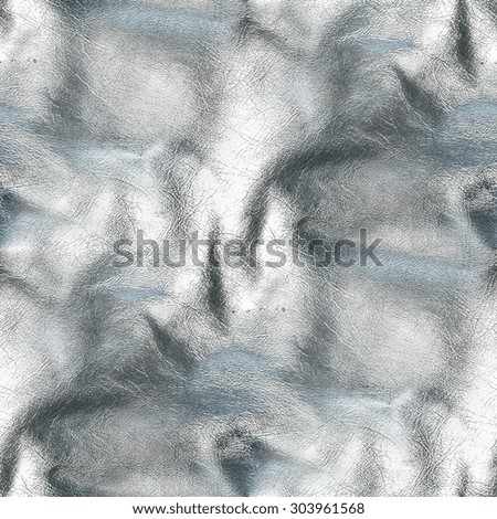 silver leather texture, seamless pattern