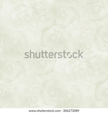 seamless roses pattern, white gypsum board, convex texture