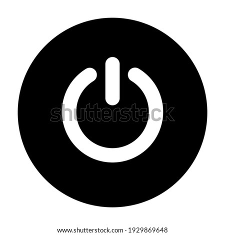 Power Icon for Graphic Design Projects