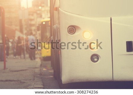 Public transportation - bus.