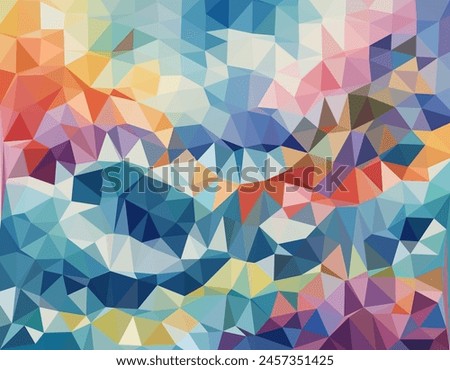 Abstract Geometric Background stock illustration Abstract, Clip Art, Color Image, Copy Space, Geometric Shape