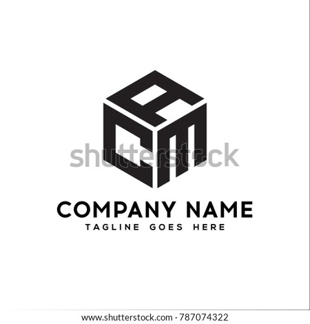 ACM Letter logo template