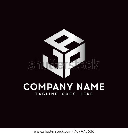 AJP logo symbol. vector business symbol element eps10.