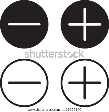 math symbols circle vector sets download free vector art stock
