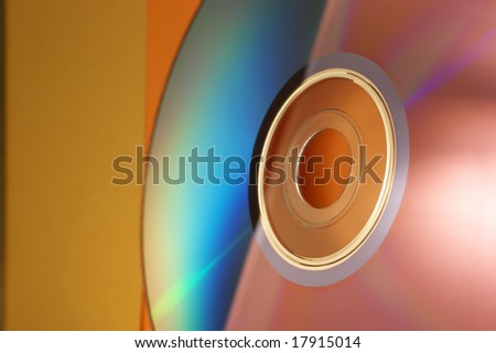 a simple background with disc in detail