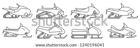 Snowmobile Vector Free Vector Download 4 Free Vector For Commercial Use Format Ai Eps Cdr Svg Vector Illustration Graphic Art Design