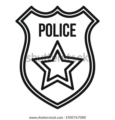 Police Badge Clipart Black And White | Free download on ClipArtMag