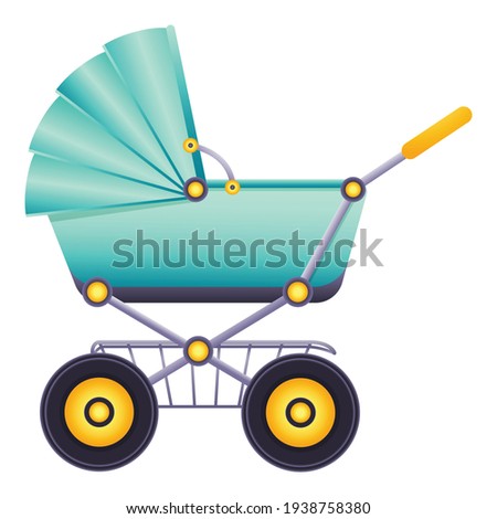 Baby carriage icon. Cartoon of Baby carriage vector icon for web design isolated on white background