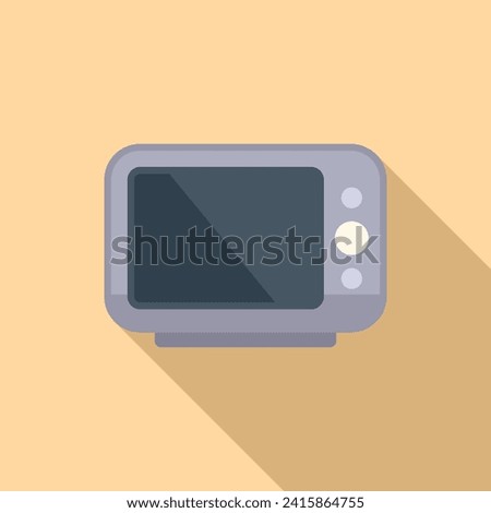 Taxi taximeter icon flat vector. Driver meter ride. Travel speed