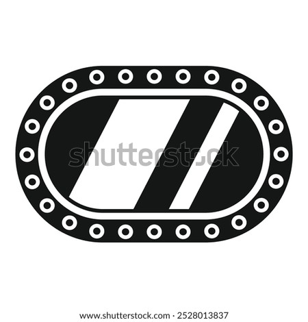 Similar – Image, Stock Photo peephole Round Window