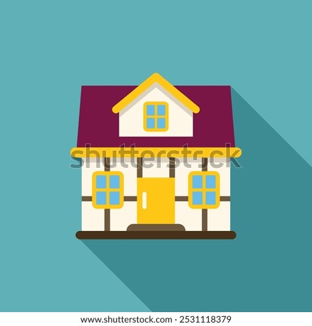 Similar – Image, Stock Photo turquoise doors with shadow
