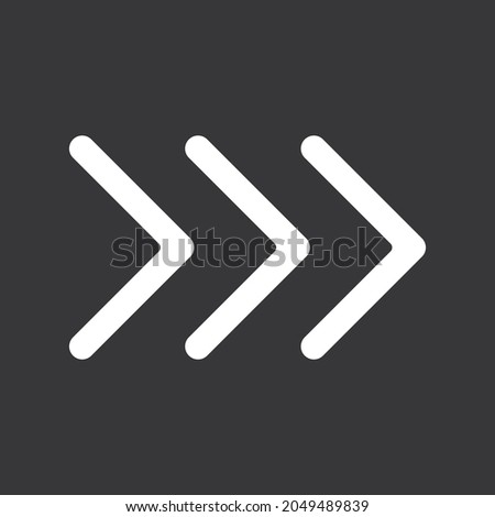 Arrows icon on grey background