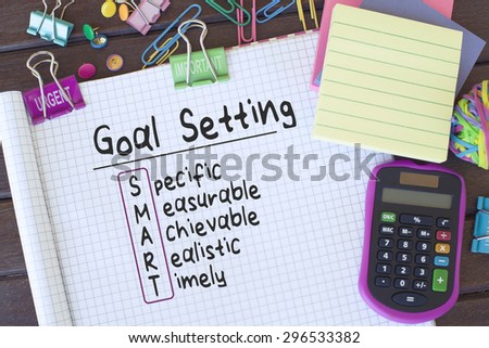 Goal Setting Smart / Specific measurable achievable realistic timely