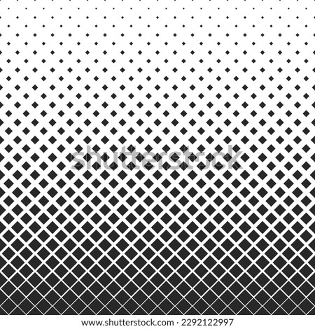 Vertical gradient halftone pattern. Dot background. Texture template. Vector illustration isolated.