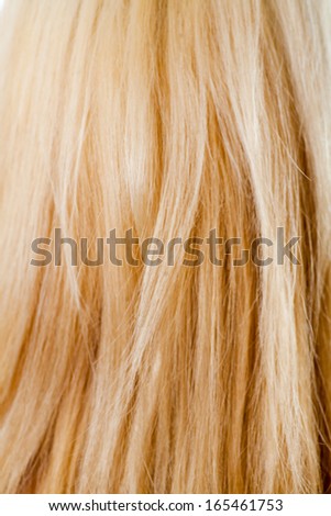 blond hair macro as background