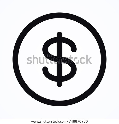 dollar cash icon