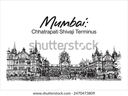 Chhatrapati Shivaji Terminus mumbai India maharashtra, headquarters of the Central Railways