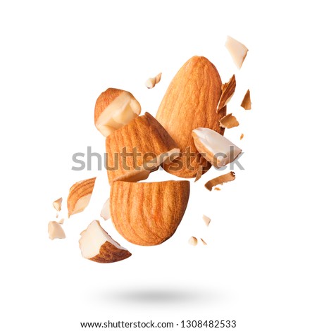 Similar – Image, Stock Photo Close up almonds Almond