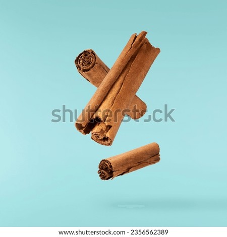 Similar – Image, Stock Photo Vegan cinnamon rolls raw dough, top view