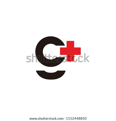 g plus letter vector logo. g letter vector logo