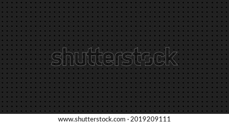 Peg board perforated texture background material with round holes seamless pattern board vector illustration. Wall structure for working bench tools. Foto d'archivio © 