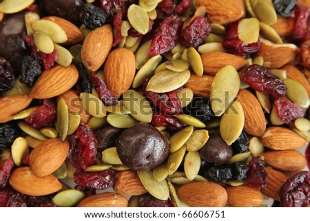 Similar – Image, Stock Photo Mix nuts close up almond