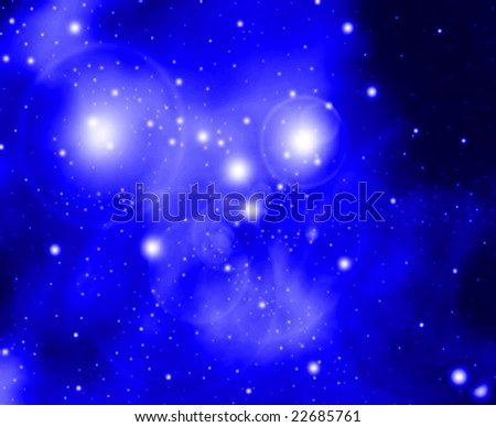 Abstract Galaxy Background