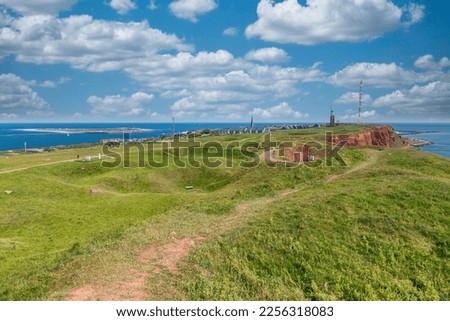 Image, Stock Photo Ebb tide on Helgoland