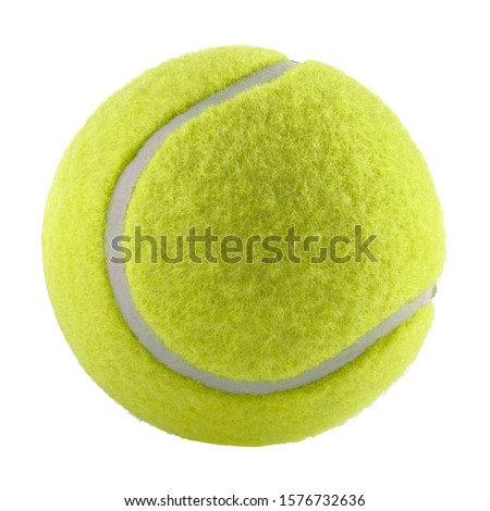 tennis ball isolated without shadow - photography Stockfoto © 