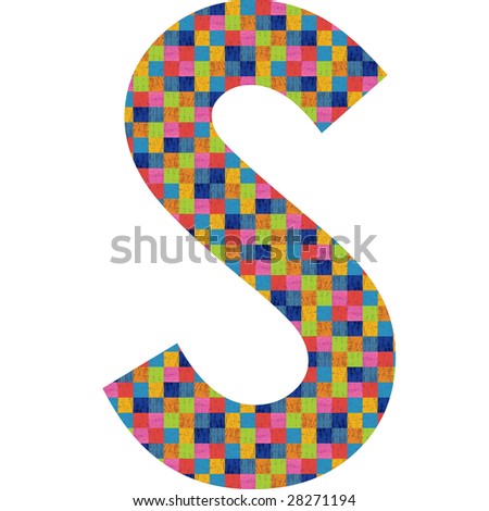 Letter S Alphabet Symbol Design Stock Photo 28271194 : Shutterstock