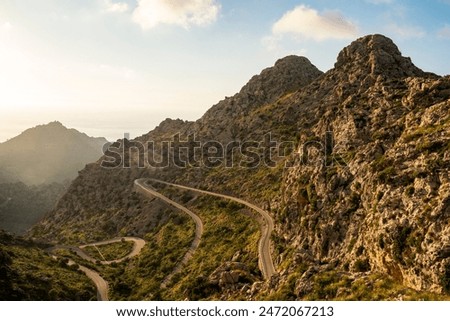 Similar – Image, Stock Photo Sunset on Mallorca Majorca