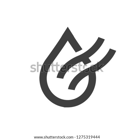 Dry air conditioning icon vector image
