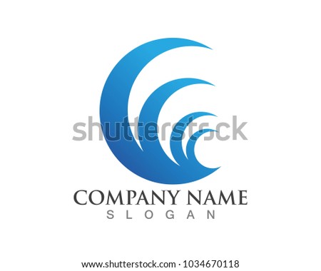 wave logos and symbols template ez canvas