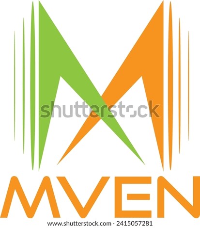 Letter M logo design modern and professional vector format