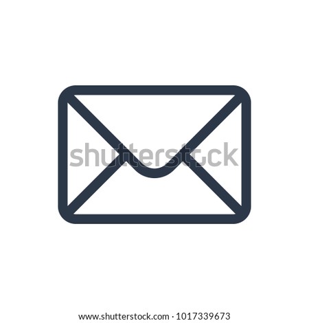 Mail icon. Isolated letter and mail icon line style. Premium quality vector symbol drawing concept for your logo web mobile app UI design.