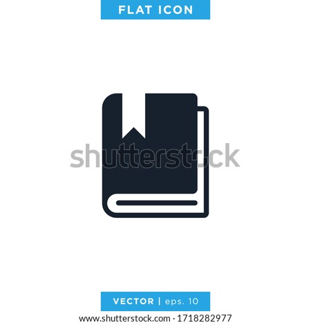 Bookmark icon vector design template