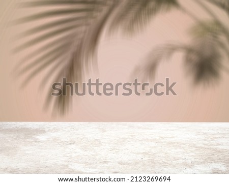 Similar – Foto Bild Marmortisch mit Palmblattschatten