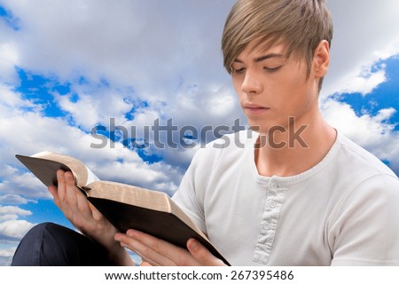 Bible, Teenager, Latin American and Hispanic Ethnicity.