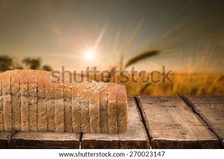Bread, Loaf of Bread, Sliced Bread.