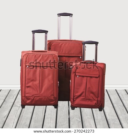 Suitcase, Luggage, Bag.