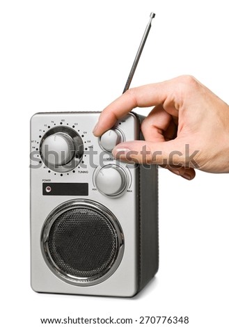 Radio, Listening, Human Hand.