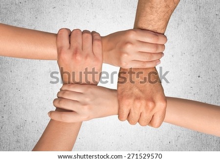 Human Hand, Connection, Teamwork.