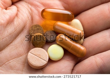 Vitamin Pill, Nutritional Supplement, Pill.