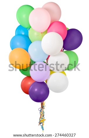 Balloon, baloon, bunch.